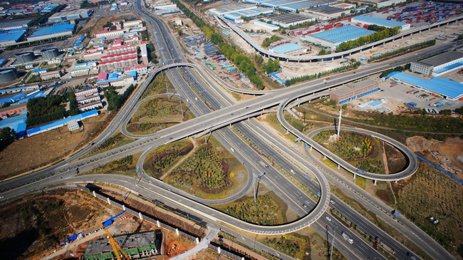 長春市四環(huán)路道路排水橋梁互通工程  （東風大街互通交立）