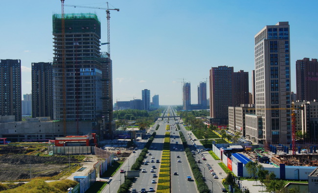 彩宇大街南延長線道路工程